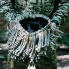 Кавер, чехол маскировочный на каску MICH Кикимора, размер Универсальный. - изображение 8