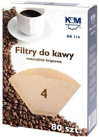 Фільтри для кави K&M AK114 №4 80 шт - зображення 1
