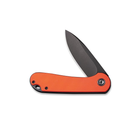 Нож Civivi Elementum Orange G10 Black Blade (C907Y) - изображение 4