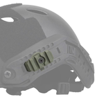 Планка Picatinny поворотная 360° на боковые рельсы шлема, Green (комплект 2 шт) (HL-ACC-51-OD) - изображение 3