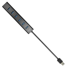 USB-хаб Axagon USB 3.0 7-in-1 (HUE-SA7BP) - зображення 2