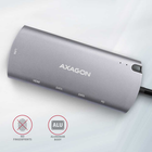 USB-хаб Axagon USB Type-C 5-in-1 + слот SSD M.2 2280 (HMC-6M2) - зображення 5