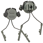 Адаптер для навушників на шолом Headset Bracket Olive - зображення 4
