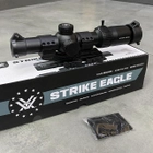 Оптический прицел (Б/У) с креплением (моноблок) Vortex Strike Eagle 1-8x24 сетка AR-BDC3, 200 выстрелов - изображение 3