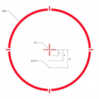 Приціл коліматорний SIG Optics ROMEO4H RD, BALLISTIC CIRCLE QUADPLE, 0.5 MOA ADJ, GRAPHITE - зображення 5