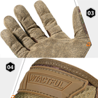 Тактичні військові рукавички WTACTFUL повнопалі, сенсорні multicam L - зображення 3