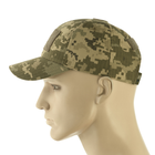 M-Tac бейсболка рип-стоп ММ14, пиксель кепка, мужская кепка, армейская бейсболка пиксель, кепка тактическая - изображение 2