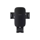 Автодержатель Baseus Metal Age Gravity Car Mount Round Air Vent Version Black (770903)