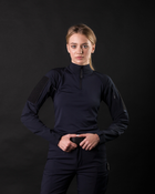Рубашка тактическая женская BEZET Combat синий - XL - изображение 3