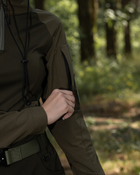 Женская рубашка тактическая BEZET Combat хаки - XL - изображение 5