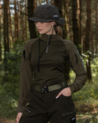 Женская рубашка тактическая BEZET Combat хаки - S - изображение 3