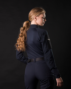 Рубашка тактическая женская BEZET Combat синий - XL - изображение 9