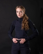Сорочка тактична жіноча BEZET Combat синій - L - зображення 1