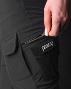 Жіночі брюки карго тактичні BEZET Байрактар чорний - M - зображення 5