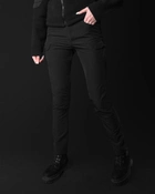 Жіночі брюки карго тактичні BEZET Байрактар чорний - XS - зображення 1