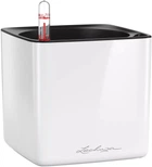 Умный вазон Lechuza Cube Glossy 14 Белый блестящий (13510)