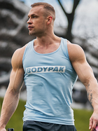 Tank top męski sportowy BODYPAK M Blękitny (1000000000087) - obraz 1