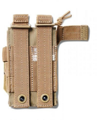 Підсумок 5.11 Tactical тактичний для двох пістолетних магазинів Double Pistol Bungee Cover MCM 56386 Камуфляж (2000980446513) - зображення 2