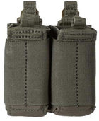 Подсумок для магазинов 5.11 Tactical Flex Double Pistol Mag Pouch 2.0 56669-186 Серо-зеленый (2000980574889) - изображение 1