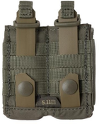 Подсумок для магазинов 5.11 Tactical Flex Double Pistol Mag Pouch 2.0 56669-186 Серо-зеленый (2000980574889) - изображение 3