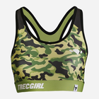 Top sportowy TREC WEAR TRECGIRL 010 XS Kamuflaż (5902114029234) - obraz 1