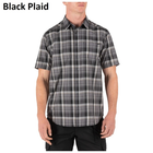 Рубашка 5.11 HUNTER PLAID SHORT SLEEVE SHIRT, 71374 Medium, Atlas Plaid - изображение 11
