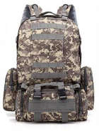 Рюкзак тактичний Smartex 3P Tactical 55 ST-002 acu camouflage - изображение 2