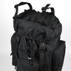 Рюкзак тактический каркасный 80 л Oxford 800D Черный - изображение 6
