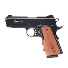 Стартовый пистолет Kuzey 911 SX#4 Black/Brown Wooden Grips - изображение 1