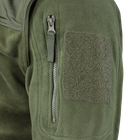 Тактична куртка флісова Condor ALPHA Mirco Fleece Jacket 601 XXX-Large, Койот (Coyote) - зображення 11