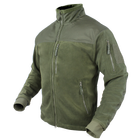 Тактична куртка флісова Condor ALPHA Mirco Fleece Jacket 601 Large, Чорний - зображення 6