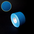 Кінезіо тейп пластир для тейпування тіла тейп стрічка для спини шиї 3,8 см х 5 м Блакитний (ТБ470-3_8) - зображення 3