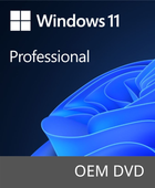 Операційна система Windows 11 Професійна, 64-bit, англійська OEM версія для складальників (FQC-10528)