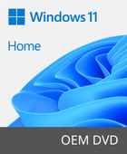 Операційна система Windows 11 Для дому, 64-bit, англійська OEM версія для складальників (KW9-00632)