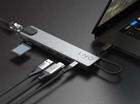 Hub USB Linq USB Type-C 8-w-1 (LQ48010) - obraz 5