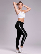 Спортивні штани жіночі TREC WEAR TRECGIRL 003 JOGGER STRIPE XS Чорні (5902114035518) - зображення 2