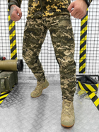 Тактичний військовий комплект Combo ( Фліска + Поло + Штани ), Камуфляж: Піксель ЗСУ, Розмір: M - зображення 7
