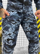 Тактичний військовий комплект Статутний ВМСУ ( Кітель + Штани ), Камуфляж: Піксель, Розмір: XXL - зображення 6
