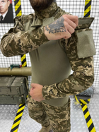 Тактичний військовий комплект Corsa ( Убакс + Штани ), Камуфляж: Піксель ЗСУ, Розмір: XXL - зображення 5