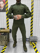 Тактический военный комплект Уставной ( Китель + Штаны ), Камуфляж: Олива, Размер: XL - изображение 3
