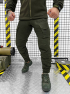 Тактический военный комплект Combo ( Флиска + Поло + Штаны ), Камуфляж: Олива, Размер: XL - изображение 6