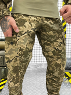 Тактический военный комплект Corsa ( Убакс + Штаны ), Камуфляж: Пиксель ВСУ, Размер: XL - изображение 6