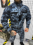 Тактичний військовий комплект Статутний ВМСУ ( Кітель + Штани ), Камуфляж: Піксель, Розмір: XL - зображення 4