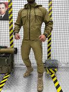 Тактичний військовий комплект Combo ( Кітель + Штани ), Камуфляж: Койот, Розмір: M - зображення 3