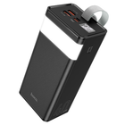 Повербанк з ліхтарем HOCO LED Powermaster J86 40000mAh |2USB/Type-C, PD/QC, 5A/22.5W| Чорний