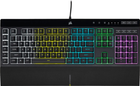 Клавіатура дротова Corsair K55 Pro RGB USB Black (CH-9226765-NA)