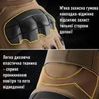 Рукавички тактичні сенсорні BDA; XL/10; Хакі. Універсальні тактичні рукавички з пальцями. Армійські рукавички - зображення 5