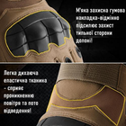 Рукавички тактичні сенсорні BDA; M/8; Ворон. Універсальні тактичні рукавички з пальцями. Армійські рукавички - зображення 5