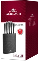 Zestaw noży Gerlach Granitex w bloku 6 elementów (5901035502833) - obraz 12