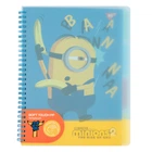 Тетрадь для записей YES В5, 80 л., софт-тач пласт.обл. Minions